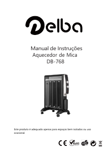 Manual Delba DB-768 Aquecedor