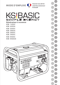 Mode d’emploi Könner & Söhnen KSB 6500CE Générateur