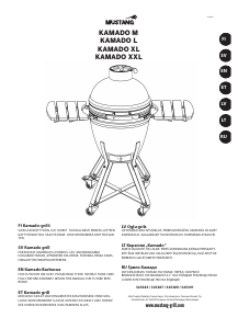 Kasutusjuhend Mustang Kamado XXL Grill