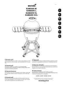 Handleiding Mustang Kamado L Barbecue
