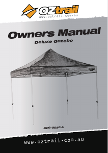 Manual OZtrail MPG-GD30-A Gazebo