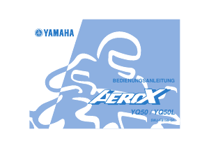 Bedienungsanleitung Yamaha Aerox 50 (2005) Roller
