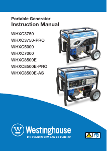 Handleiding Westinghouse WHXC3750 Generator