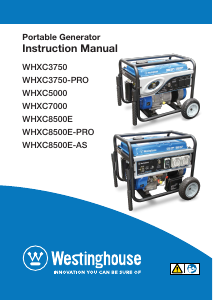 Manual Westinghouse WHXC8500E-PRO Generator