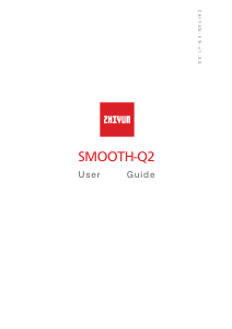 Handleiding Zhiyun Smooth-Q2 Gimbal