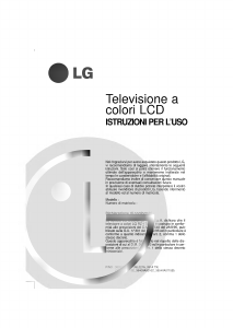 Manuale LG RZ-17LZ10 LCD televisore