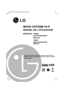 Mode d’emploi LG XA102-D0U Stéréo