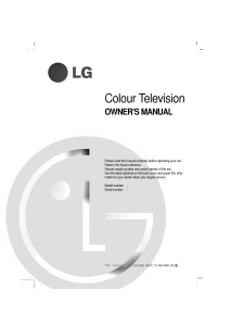 Manual LG RZ-21FB35MX Television