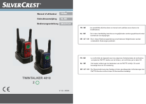 Mode d’emploi SilverCrest TwinTalker 4810 Talkie-walkie