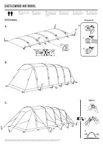 Manual Vango Castlewood Air 800XL Tent