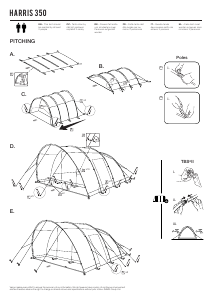 Manuale Vango Harris 350 Tenda