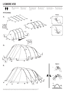 Manuál Vango Lismore 450 Stan