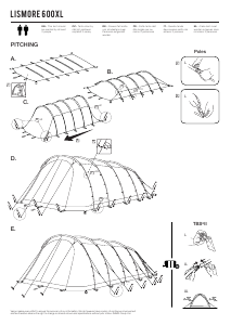 Bedienungsanleitung Vango Lismore 600XL Zelt