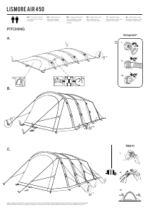 Manuale Vango Lismore Air 450 Tenda