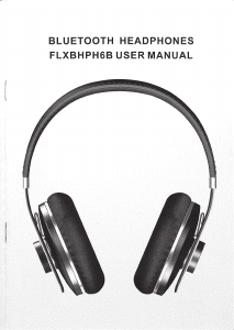 Handleiding Finlux FLXBHPH6B Koptelefoon