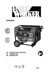 Handleiding Build Worker BG5500R Generator