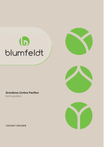 Посібник Blumfeldt 10033608 Альтанка