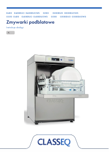 Instrukcja CLASSEQ G500 Zmywarka