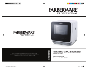 Manual Farberware FDW05ASBWHA Dishwasher