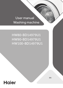 Manual Haier HW100-BD14979U1 Washing Machine