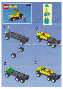 Handleiding Lego set 6432 Town Autotransport