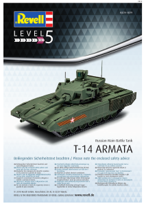Manual Revell set 03274 Military T-14 Armata