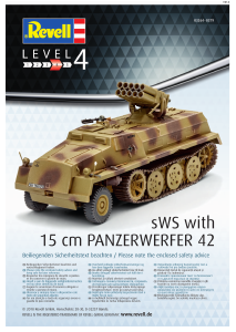 Manual Revell set 03264 Military sWS with 15cm Panzerwerfer 42