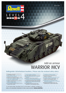 Manual Revell set 03144 Military Warrior MCV