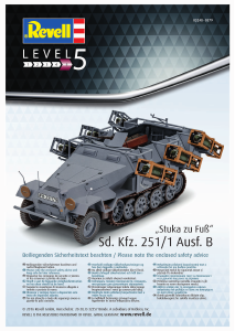 Manual Revell set 03248 Military Sd. Kfz. 251/1 Ausf. B