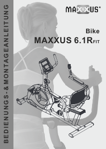 Bedienungsanleitung Maxxus 6.1Rfit Heimtrainer