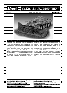 Manual Revell set 03232 Military Sd.Kfz. 173 Jagdpanther