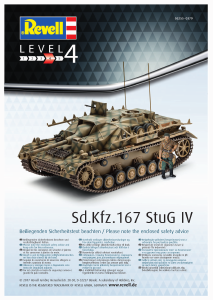 Manual Revell set 03255 Military Sd.Kfz. 167 StuG IV