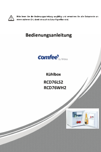 Manual de uso Comfee RCD76WH2 Refrigerador