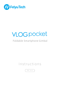 Handleiding Feiyu Vlog Pocket Gimbal