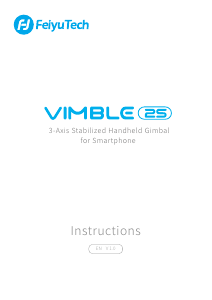 Manual Feiyu Vimble 2S Gimbal