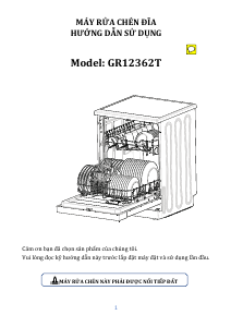 Hướng dẫn sử dụng Galanz GR12362T Máy rửa chén