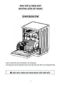 Hướng dẫn sử dụng Galanz DWUK003W Máy rửa chén