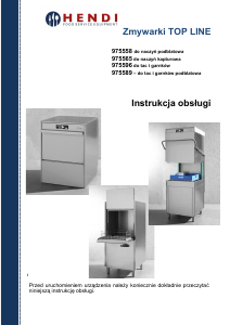Instrukcja Hendi Top Line 975596 Zmywarka
