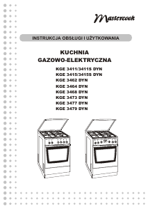 Instrukcja Mastercook KGE-3415S DYN Kuchnia