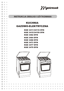 Instrukcja Mastercook KGE-3464 DYN Kuchnia