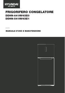 Manuale Hyundai DDHN-541NV4XE1 Frigorifero-congelatore