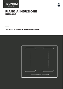 Manuale Hyundai IHN-460F Piano cottura