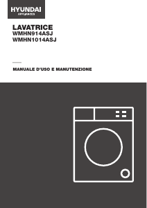 Manuale Hyundai WMHN-1014ASJ Lavatrice