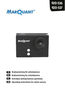 Handleiding MarQuant 920-536 Actiecamera