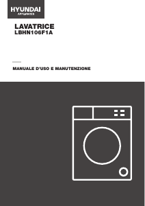 Manuale Hyundai LBHN-106F1A Lavatrice