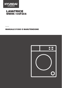 Manuale Hyundai WMHN-106F2CS Lavatrice