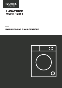 Manuale Hyundai WMHN-128F4 Lavatrice