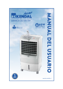 Manual de uso Kendal AC-120-15F Ventilador