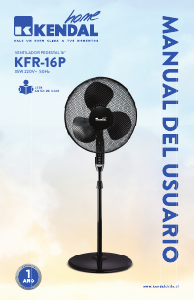 Manual de uso Kendal KFR-16P Ventilador