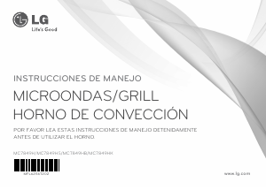 Manual de uso LG MC-7849H Microondas